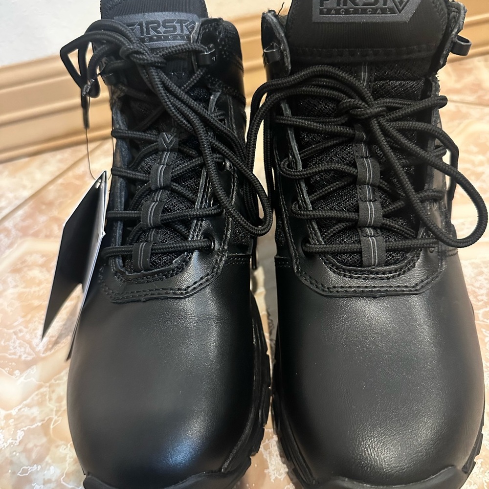 First Tactical Urban Operator H₂O Side -Zip Mid Combat Boot - Picture 2 of 10